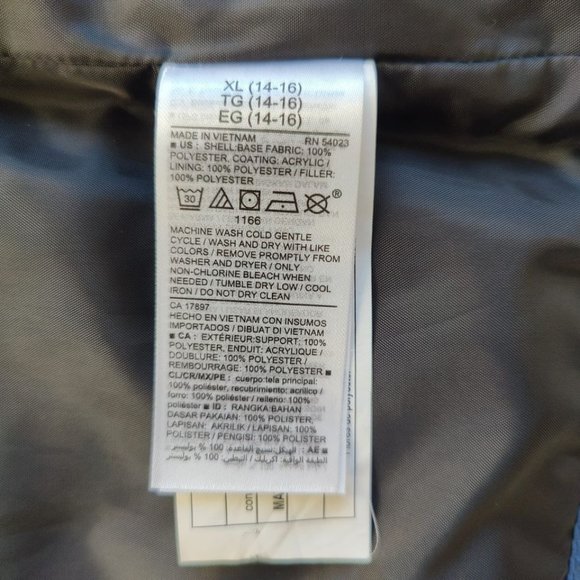 Boys' Old Navy Puffer Vest, size XL - Picture 5 of 6